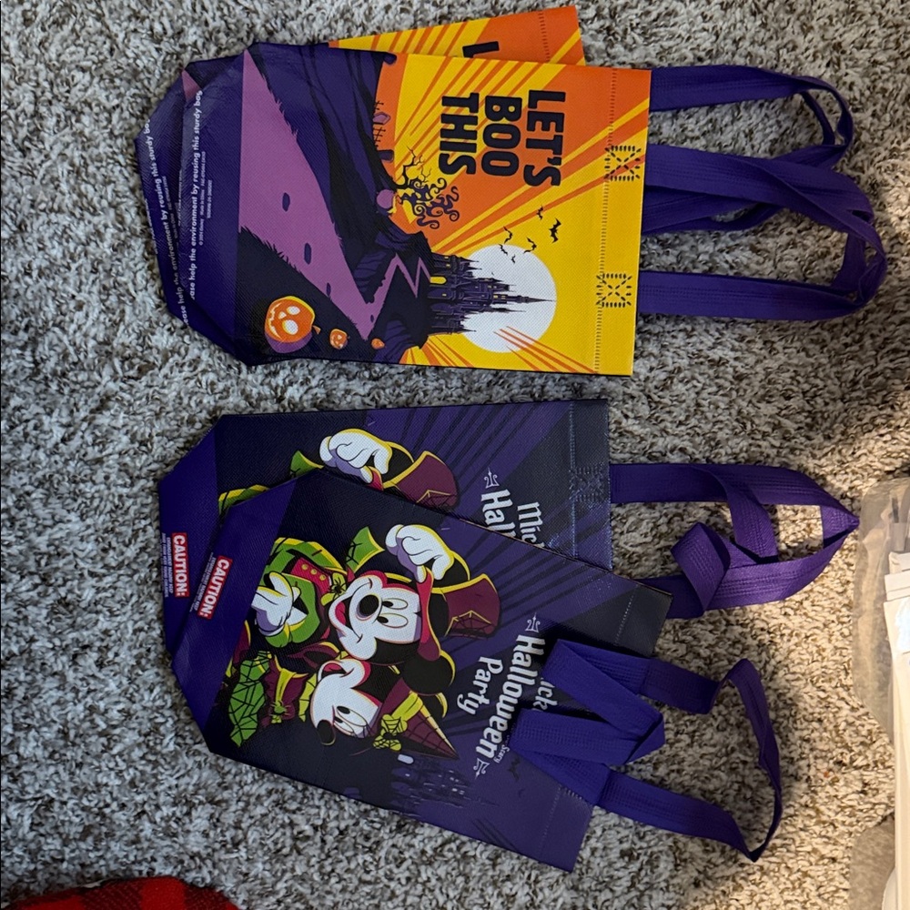 Mickey's Not So Scary  Halloween Party  Bags 2024